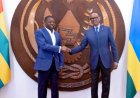Perezida wa Togo yashimiye Perezida Kagame wamwakiranye urugwiro