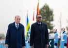 Perezida Kagame uri muri Türkiye yagiranye ibiganiro m’umuhezo na mugenziwe wa Türkiye