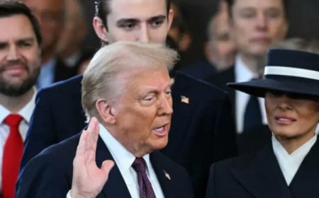 Dore ibidasanzwe Perezida Trump yijeje abaturage be ubwo yarahiraga