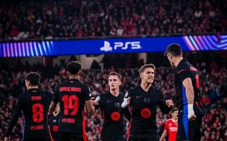 FC Barcelona yakoze amateka atarakorwa n’indi kipe muri Champions League