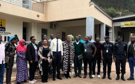 Gicumbi: Abadepite ba EALA, babwiwe ibibazo by’abatinza amakamyo ku mupaka