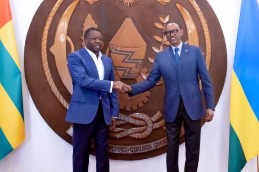 Perezida wa Togo yashimiye Perezida Kagame wamwakiranye urugwiro