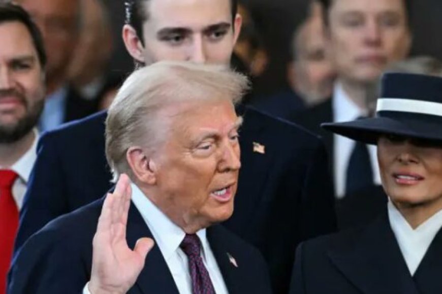 Dore ibidasanzwe Perezida Trump yijeje abaturage be ubwo yarahiraga