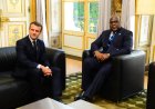 Perezida Emmanuel Macron yatangaje ko yagiranye ibiganiro na Tshisekedi