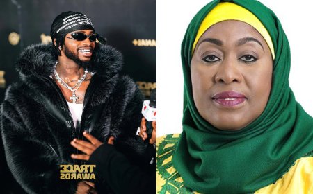 Diamond yasabye Perezida Samia Suluhu kubaka Arena nk'iyo mu Rwanda