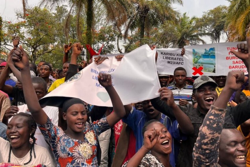 Goma: Imyigaragambyo yamagana Perezida Tshisekedi yakamejeje