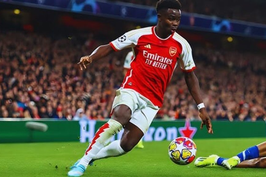 Bukayo Saka yahaye abakunzi ba Arsenal FC ubutumwa bukomeye [Amafoto]