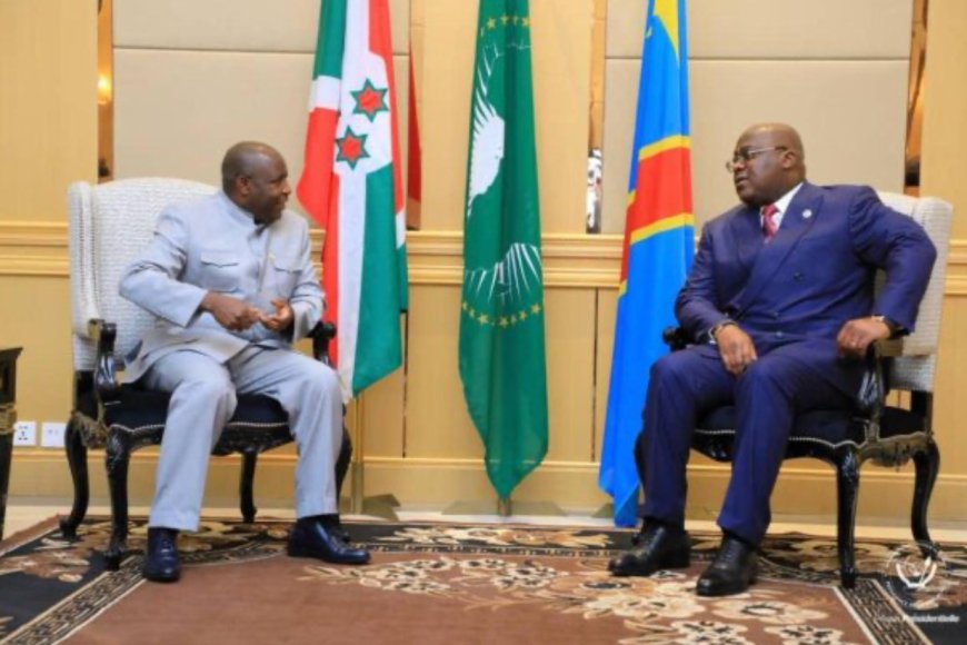 As Burundi sends more troops to the DRC, Ndayishimiye pleads with Tshisekedi for more money