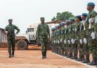Centrafrique: Maj.Gen Nyakarundi yagejeje ubutumwa yahawe na Perezida Kagame ku basirikare bari mu butumwa bw’amahoro