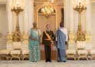 Amb. Munyangaju yashyikirije umwami Prince Guillaume impapuro zimwemerera guhagararira u Rwanda muri Luxembourg
