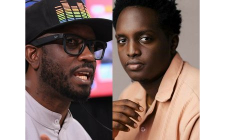Bebe Cool yacyeje Joshua Baraka uri kuzamura ibendera rya Uganda