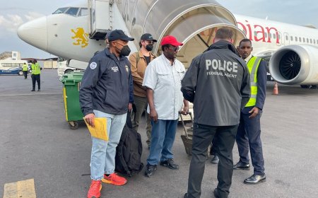 Amerika yohereje  mu Rwanda Ahmed Napoleon wahamijwe ibyaha bya Jenocide (Amafoto)