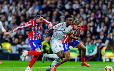 Real Madrid itsibuye akanyafu Atletico Madrid mu mukino ubanza wa champions league