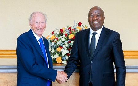 Minisitiri w’Intebe, Dr.Ngirente, yakiriye Lord Irvine Laidlaw