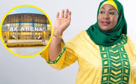 Perezida Samia Suluhu yiyemeje kubaka Arena nk'iyo mu Rwanda