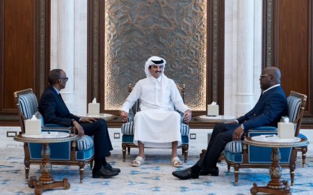 Bimwe mu byaganiriweho mu nama yahuje Perezida Kagame na Tshisekedi muri Qatar