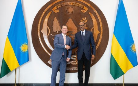 Perezida Kagame yakiriye Dr Ronny uyobora komisiyo ishinzwe ubutasi mu Nteko ya Amerika