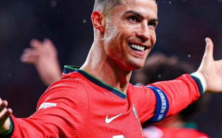Cristiano Ronaldo yongeye kugenda imbere ya Lionel Messi