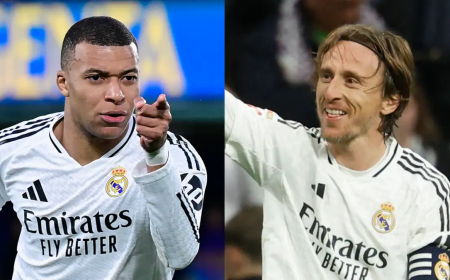 Azatwara Ballon D’Or inshuro nyinshi! Kylian Mbape yashimagijwe na Luka Modric