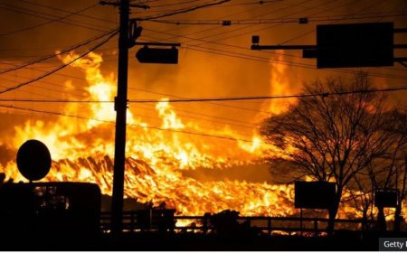 Kajugujugu z’igisirikare cya Amerika zifashishijwe mu kuzimya inkongi yibasiye Korea