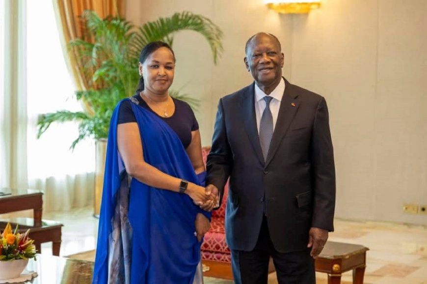 Côte d’Ivoire: Amb.Rosemary Mbabazi yatanze impapuro zimwemerera guhagararira u Rwanda