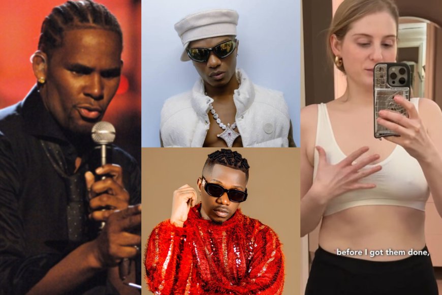 Rayvanny yakeje Wizkid, R.Kelly amaze kwandika album 25 mu buroko, Bwa nyuma Meghan Trainor atewe ishema n'amabere ye : Avugwa mu myidagaduro