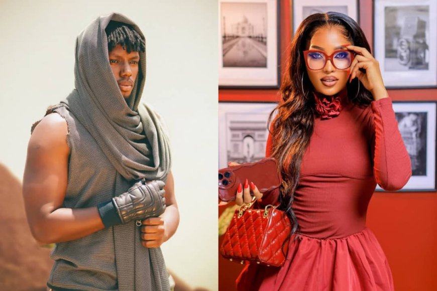Chris Eazy yahuriye ku rubyiniro na Spice Diana muri Suède