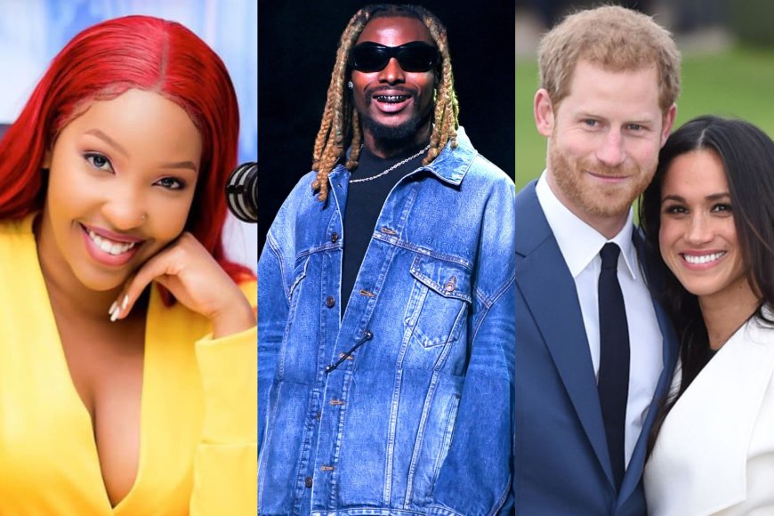 Sandra Teta yavuze impamvu umugabo we akumbuye mu rugo, Asake aravugwa mu rukundo n'Umugande, Prince Harry n'umugore we ku rutonde rw'abasitari banzwe: Avugwa mu myidagaduro