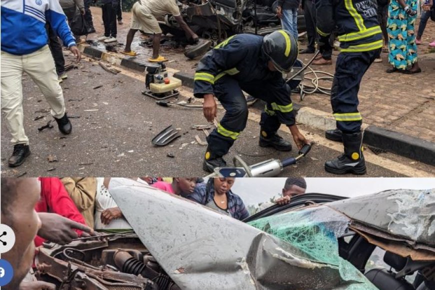 Nyarugenge: Abarenga 20 bakomerekeye mu mpanuka ikomeye