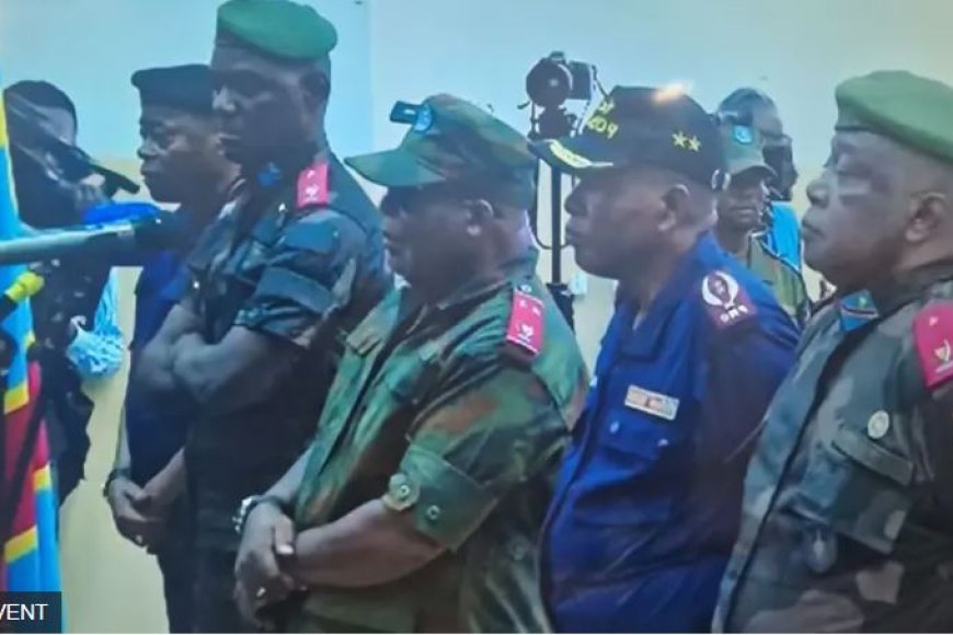DRC: Abajenerali bashinjwa guhunga M23 ubwo yafataga 'Goma' urubanza rwabo ruzakomereza mu muhezo
