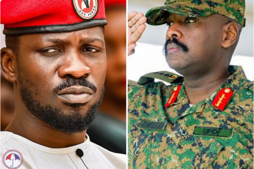 Ni ngutsinda uzareke inzoga! Bobi Wine yemeye umurwano we na Gen Muhoozi