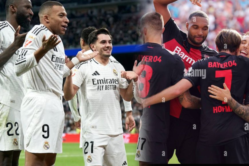 Ikipe ya Real Madrid na Bayern Leverkusen imitima yazo yahagaze