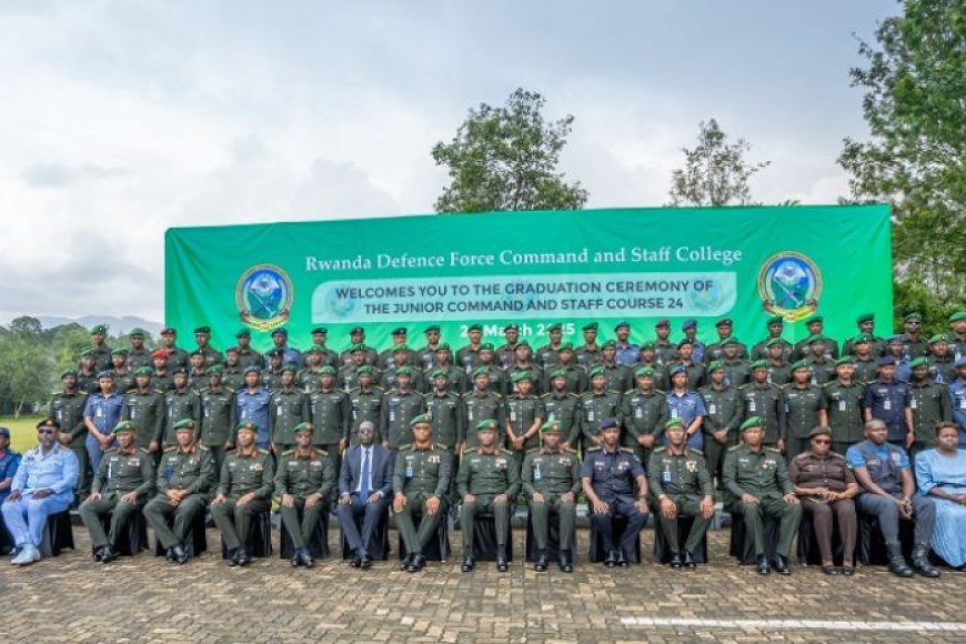 Ba Ofisiye basaga 70 bungukiye ubumenyi mu ishuri rya Nyakinama