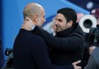 Mikel Arteta yashimiye Pep Guardiola nyuma y’umukino wo kwishyura na Real Madrid