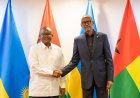Perezida Kagame yakiriye mugenzi we Umaro Sissoco Embaló   wa Gunea- Bisau