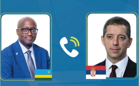Habaye ibiganiro hagati ya Guverinoma y’u Rwanda n’iya Serbia