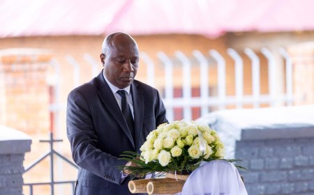 Minisitiri w'Intebe, Dr Ngirente Edouard, yifatanyije n'abaturage bo mu Karere ka Musanze kwibuka ku nshuro ya 31 Jenoside yakorewe Abatutsi