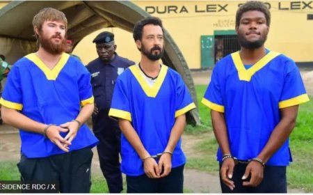 DRC: Abanyamerika  bari barakatiwe igihano cyo kwicwa nyuma bakadohorerwa, basubijwe iwabo