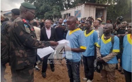 DRC: Izindi mfungwa 117  zirimo n’abasirikare 74  zababariwe