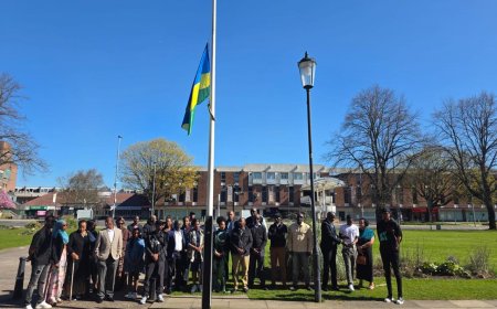 Abanyarwanda batuye mu Bwongereza bibutse ku nshuro ya 31 Jenoside yakorewe Abatutsi