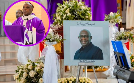 Cardinal Kambanda yayoboye Misa yo gusezera Alain Mukuralinda (Amafoto)