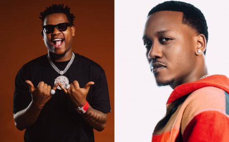 Amarido yavuyeho! Umubano wa Element Eleéh na Bruce Melodie urahuhwa n'umuyaga