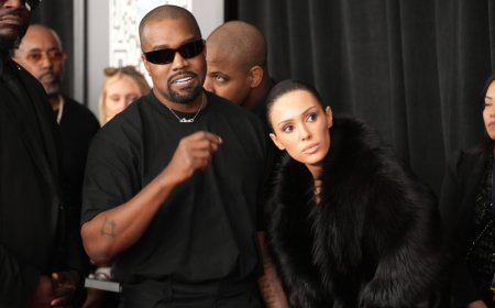 Kanye West n'umugore we Bianca Censori  bongeye guteza urujijo