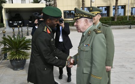 Umugaba mukuru wa RDF Gen.Mubarakh ari muri Algeria