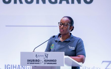 Igihango cy'Urungano: Madamu Jeannette Kagame yasabye urubyiruko kugenderakure abashaka kubayobya