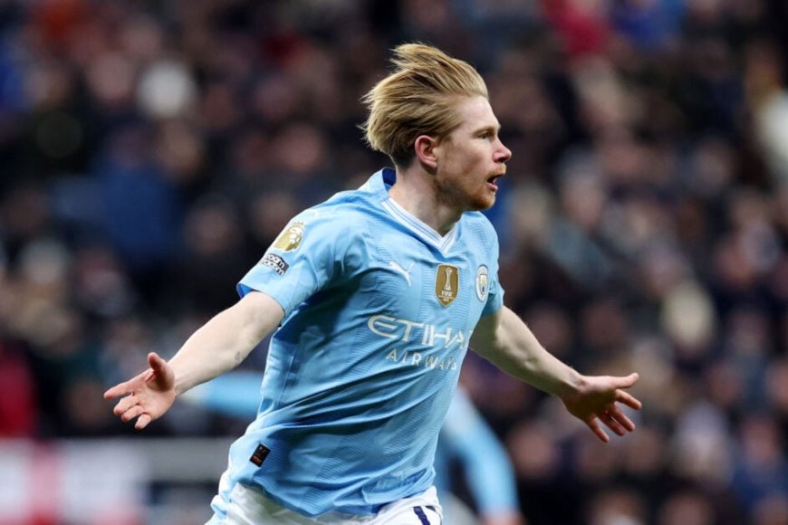 Kevin De Bruyne yasezeye ku bafana ba Manchester City