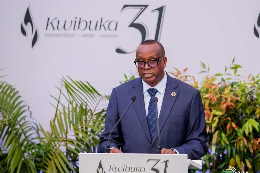 Kwibuka31: Nta gihugu cyiramara imyaka 109 gishotora ikindi nkuko Ububiligi bumaze igihe bubikorera u Rwanda- Minisitiri Dr. Bizimana