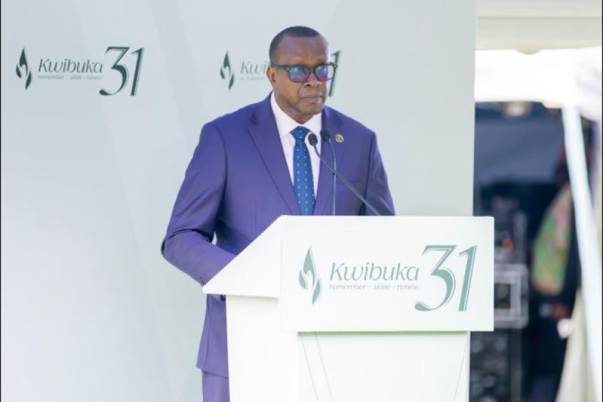 Min. Bizimana yagaragaje ko hari abanyapolitiki bagipfobya Jenoside yakorewe Abatutsi bagoreka imibare y'abishwe