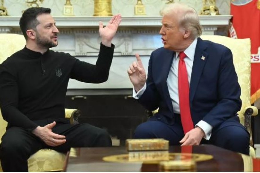 Ndakwinginze ngwino muri Ukraine - Zelensky asaba Trump kujya kureba ibyo yakorewe n'u Burusiya