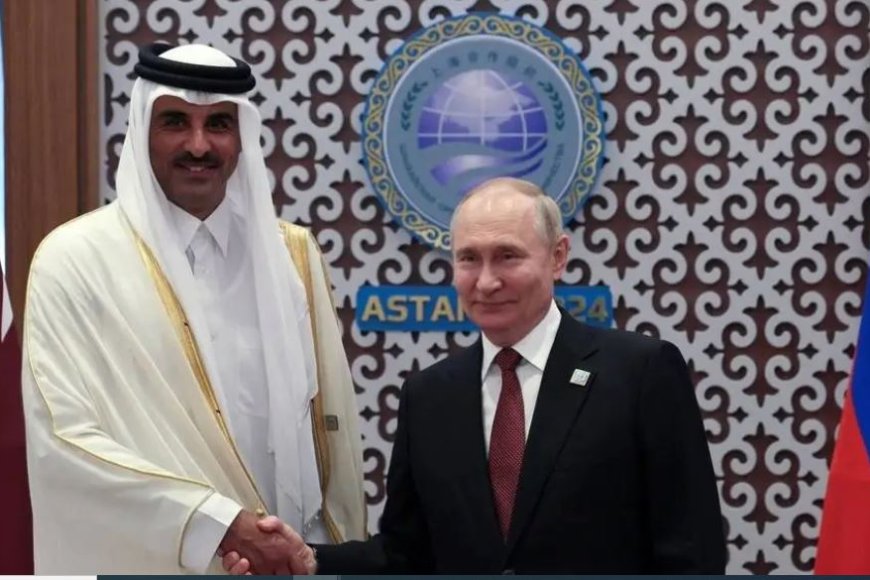 Umwami Emir wa Qatar yageze i Moscow guhosha intambara hagati ya Ukraine n'u Burusiya